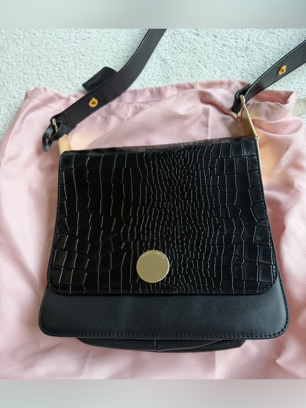 RADLEY London Porter Street Croc Embossed Flap Shoulder bag - Picture 4 of 13